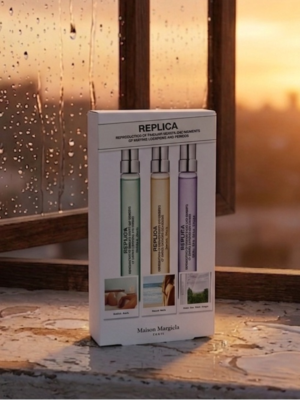 Maison Margiela REPLICA Travel Spray Set Beach Walk,Bubble Bath & AFTER THE RAIN